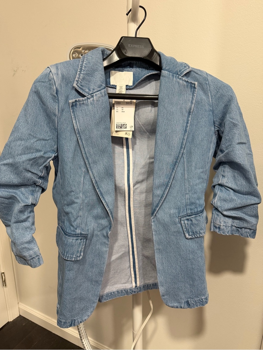 H&M Light Blue Denim Jacket for Kids